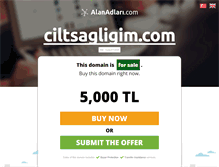 Tablet Screenshot of ciltsagligim.com